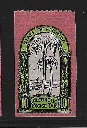 FL liquor L4 10¢ MNH VF