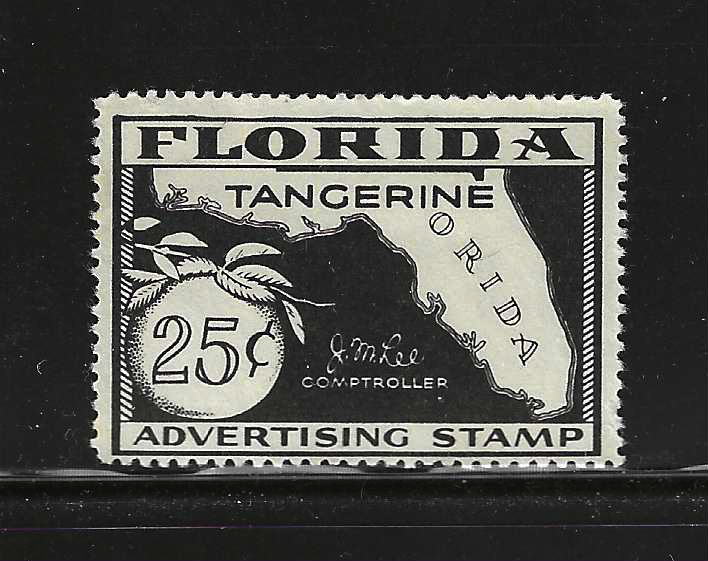 FL tangerines TA8 25¢ U F-VF