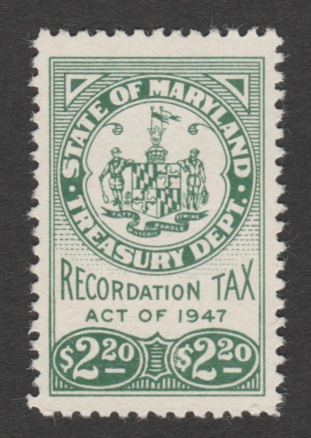 MD documentary D16 $2.20 MLH VF P