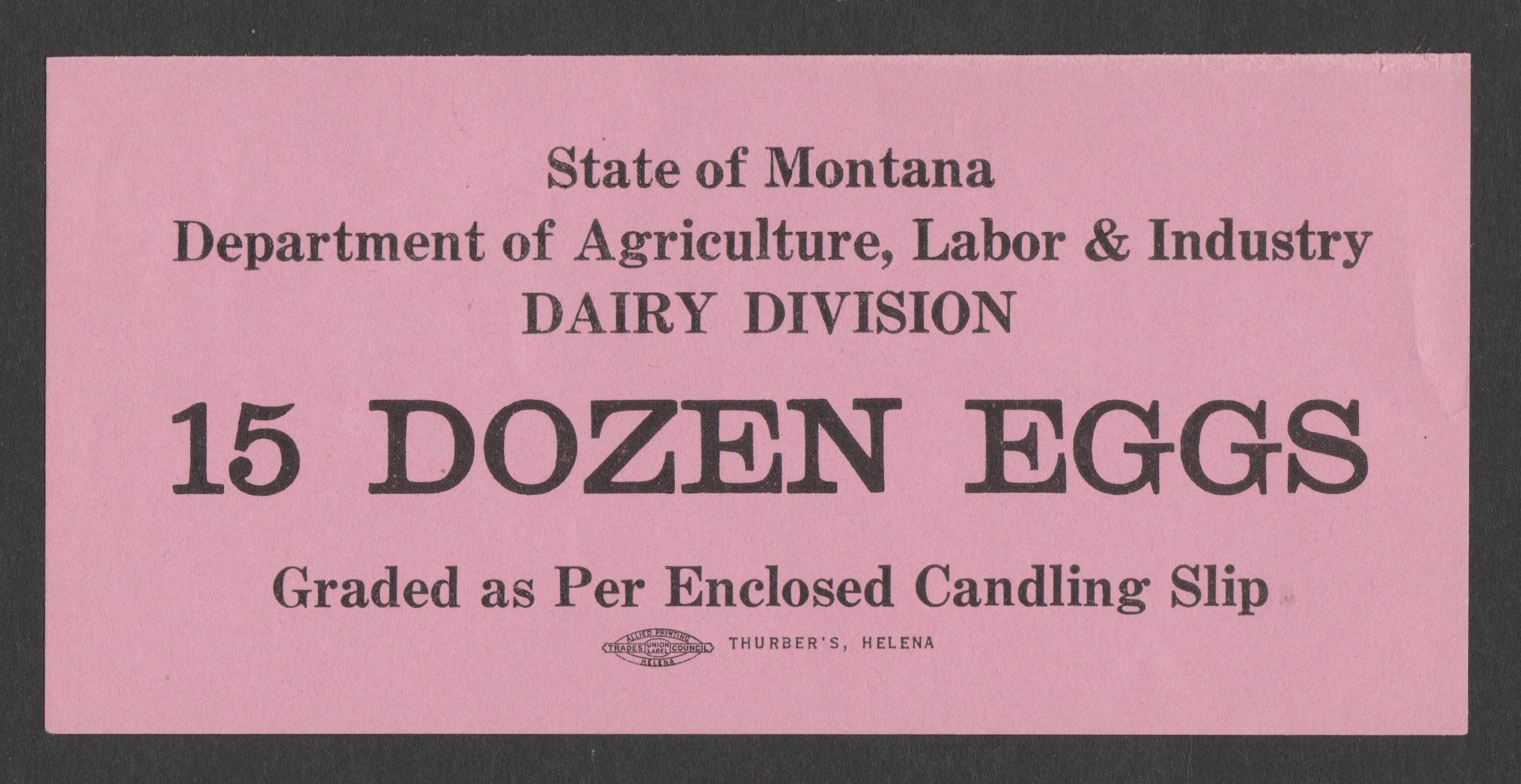 MT eggs E53, 15 doz. MNH VF