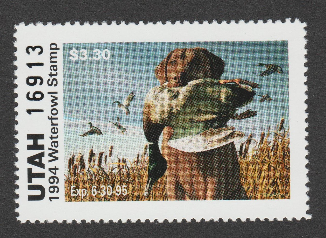 UT waterfowl W9 $3.30 MNH VF, 1994 P