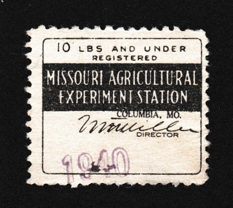 MO fertilizer FT7a? 10 lbs. MLH VF, 1940, UNLISTED P