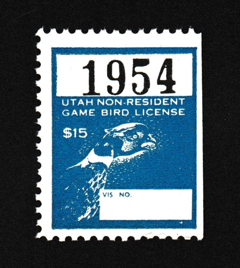 UT upland bird UBN2 $15 MNH VF,  1952 non-resident P