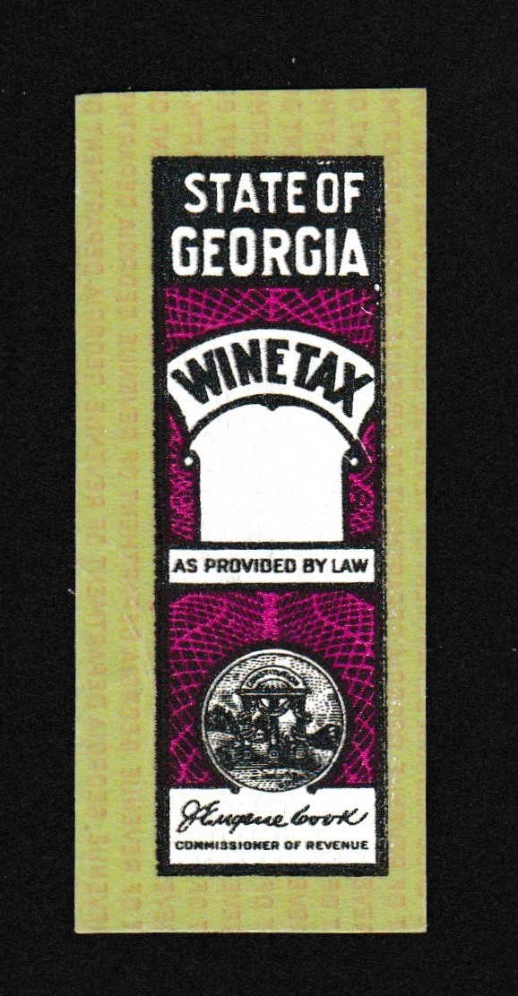GA wine W57a (25c) MNH VF P