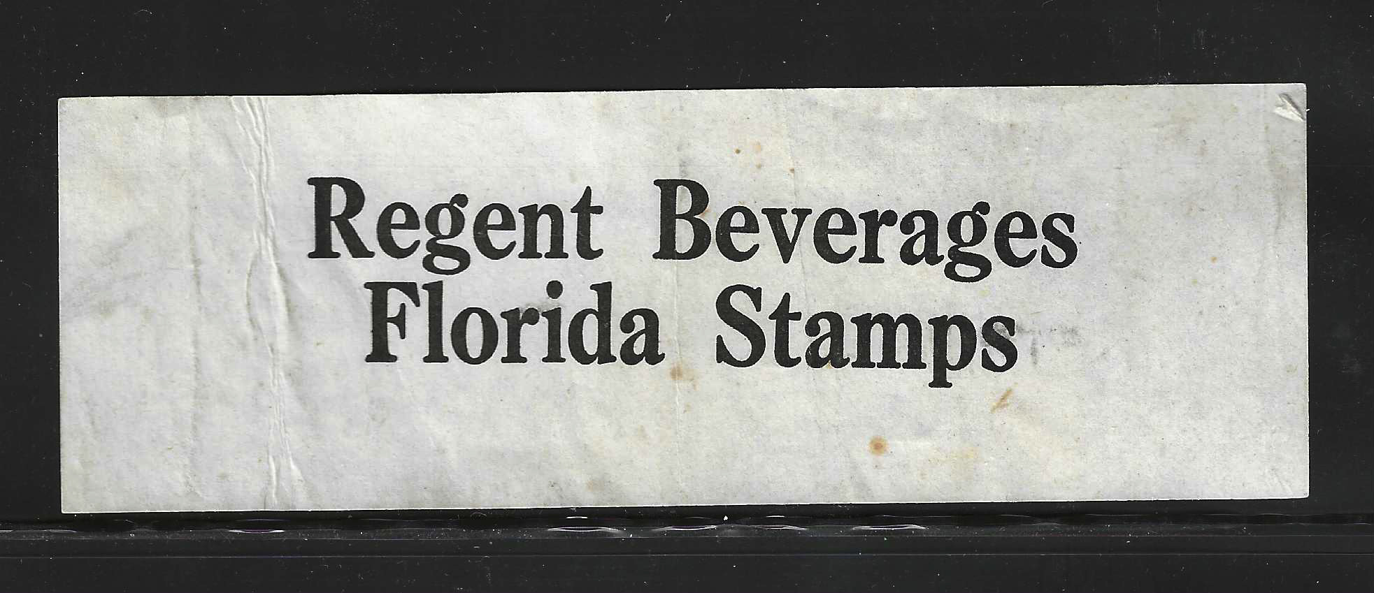 FL liquor Regent Beverages / Florida Stamps private label