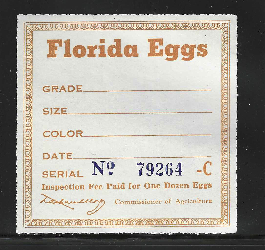 FL egg carton E5 MLH, w/ "C" suffix number