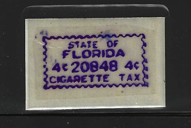 FL cigarette meter CM2 4¢ U VF, P.B. # 20848