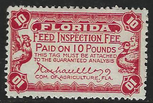 FL feed FE33 10 lbs MNH VF