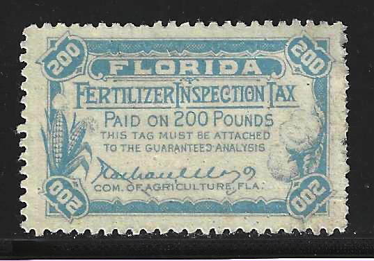 FL fertilizer FT 24a 200 lbs lt blue U VF