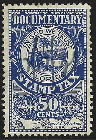 FL documentary stamp tax D4 U VF